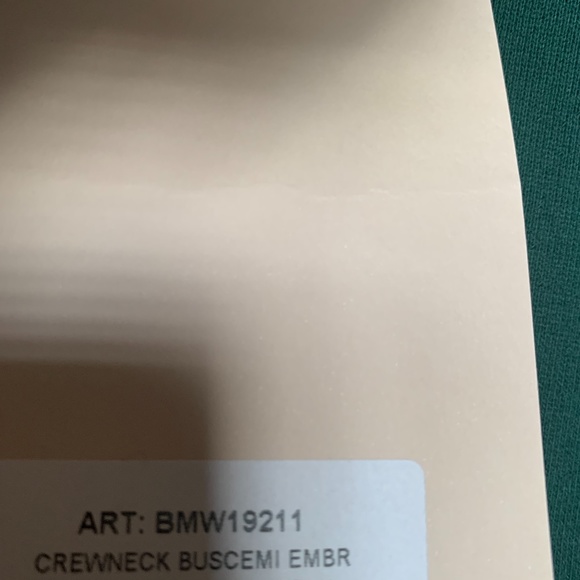 Buscemi New York Men's Logo Sweatshirt- XL NEW - Picture 6 of 7